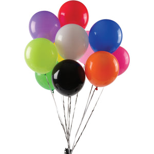 Assorted Balloons 11 Inch Party Supply (pack of 144)