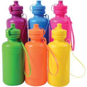 Neon Water Bottles (1 Dozen)