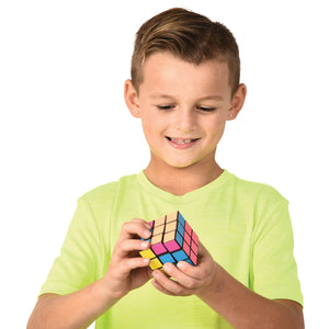 Neon Puzzle Cubes Toy (1 dozen)