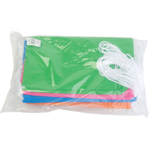 Neon Drawstring Backpacks Novelty (pack of 12)