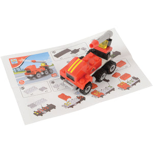 Fire Rescue Bricks Toy, 25 To 32-Pcs (1 Dozen)
