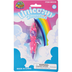 Unicorn Slingshots Toy (1 Dozen)
