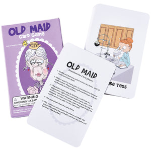 Old Maid & Hearts Value Card Games (1 Dozen)