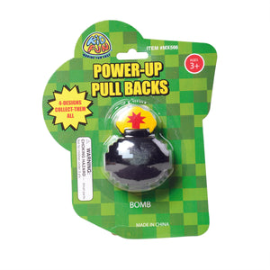 Power Up Pull Backs Toy (1 Dozen)