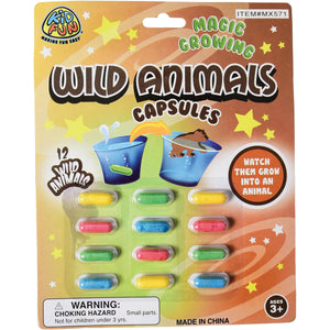 Magic Grow Wild Animal Capsules Toy (1 Dozen)