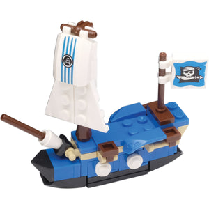 Pirate Ship Building Sets Toy 12 Per Display