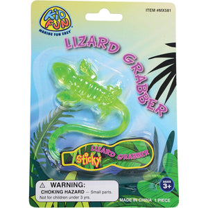 Sticky Lizard Grabber Toy (1 Dozen)