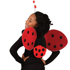 Ladybug Wing Set 2 Pieces Costume Accessory