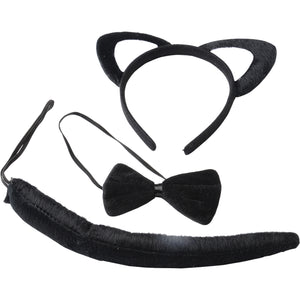 Black Cat Costume Accessory Set