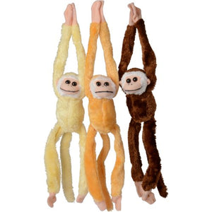 Plush Toy Natural Color Monkeys (One Dozen) - Toys
