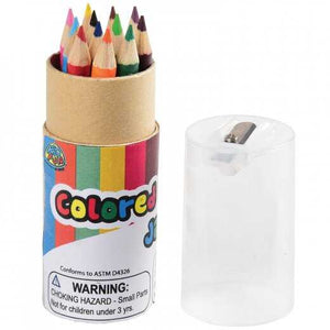 12 ct Colored Pencils Stationery - Box of 24 Tubes