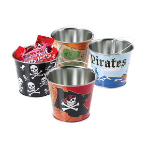Mini Pirate Buckets Party Favor (1 Dozen)