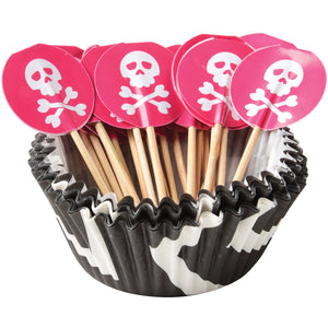 Pirate Cupcake Kit Party Supply - 24 sets