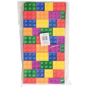 Block Mania Paper Bags Party Supply (pack of 12)