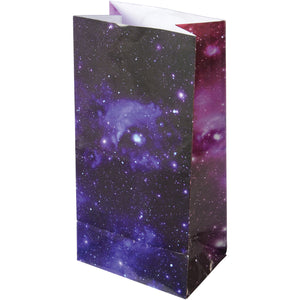 Space Theme Paper Bags (pack of 12)