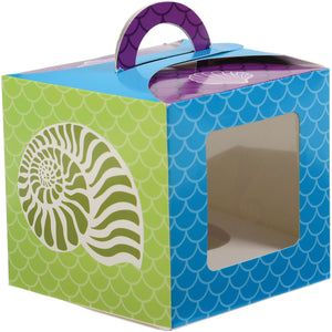 Mermaid Cupcake Boxes Party Supply (1 Dozen)