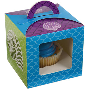 Mermaid Cupcake Boxes Party Supply (1 Dozen)