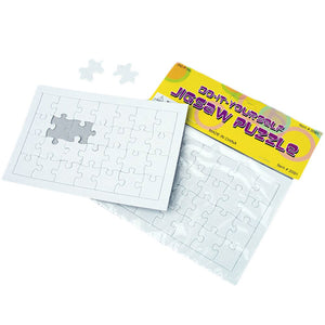 Blank Jigsaw Puzzles Toy (One Dozen)