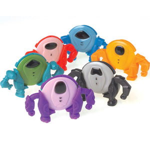 Novelty Toys -Robot Disc Shooters (One Dozen)