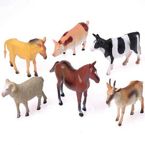 Farm Animals - 8 Inch (1 Dozen) - Toys