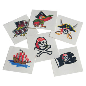 Pirate Pirate Tattoos (pack of 144) - Party Themes