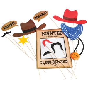 Cowboy Photo Booth Props Novelty