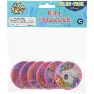 Unicorn Pill Puzzles (set of 6) - Party Themes