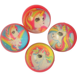 Unicorn Bounce Balls 32 MM - Party Themes