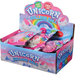 Unicorn Balloon Balls (Box of 12) - Party Themes