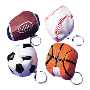 Sports Pouch Keychains (one dozen) - Sports