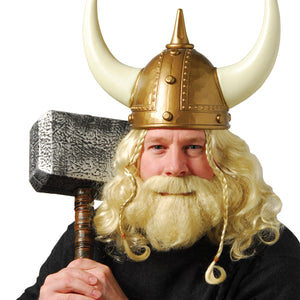 Viking Wig & Beard Set Costume Accessory (Set)