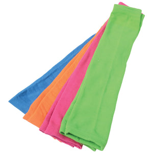 Neon Leg Warmers, 4 Pairs - Costumes and Accessories