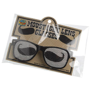 Mustache Lens Glasses - Costumes and Accessories