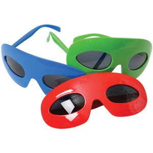 Superhero Mask Glasses Novelty (one dozen)
