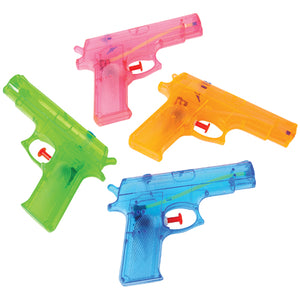 Water Guns, 6 inch (one dozen) - Toys