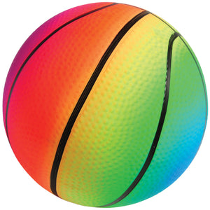Rainbow Basketballs - 5 inch (1 dozen) - Sports