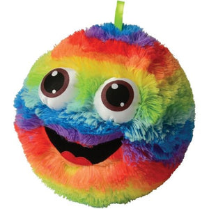 Rainbow Fluffy Ball, 9 Inch by US Toy