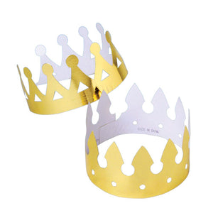 Foil Crowns Party Favor (One Dozen)