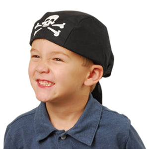 Pirate Head Bandannas Costume Accessory (One Dozen)