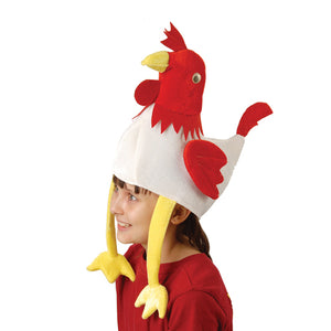 Rooster Hat Costume Accessory
