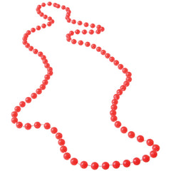 Bulk Assorted Metallic 6mm Bead Necklaces Party Favor (144 pieces