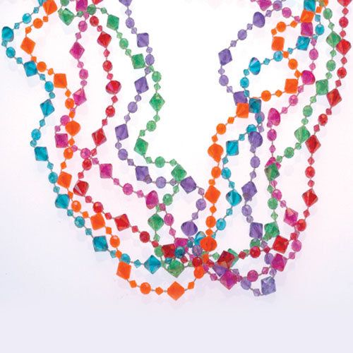 Pearlized Diamond Bead Necklaces (12)