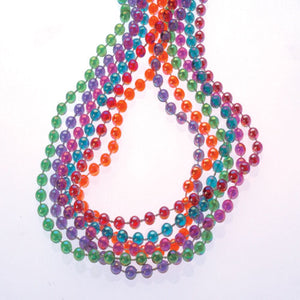 Mardi Gras Party Beads Wholesale, 12PK
