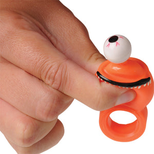 Popping Eyeball Rings (one dozen) - Costumes and Accessories