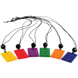 Block Mania Pendant Necklaces (pack of 12) - Party Themes