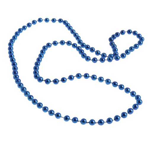 Round Party Beads Blue Pkg/12