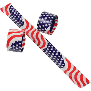 Patriotic Slap Bracelets Party Favor (set of 6)