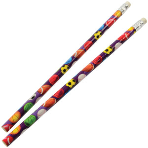 Novelty Sports Pencils (One Dozen)