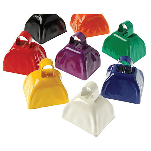 US Toy Company Kd21-14 Cowbells-Asst - Pack of 12