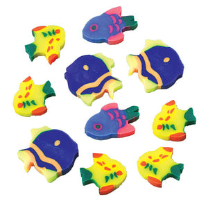 Mini Fish Erasers (144 pieces)